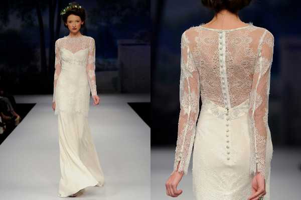 French lace wedding dress