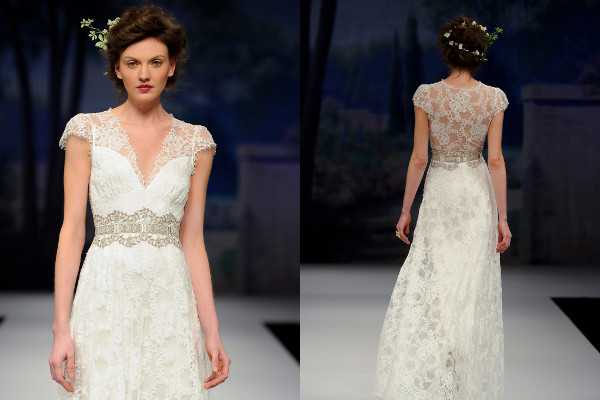 Claire Pettibone 2017 Beau Monde Collection French Country Wedding Dress