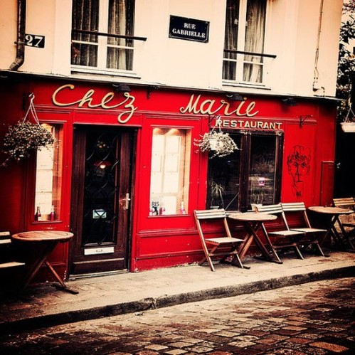 Scenic Samedi - French Cafes