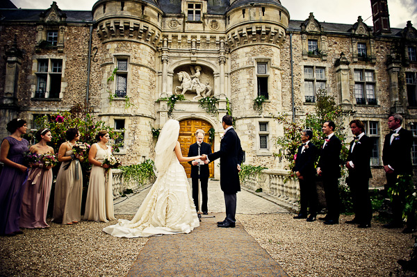 french wedding chateau