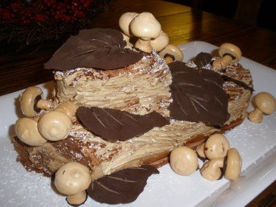 yule log dessert