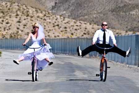 bicycle wedding inspiration