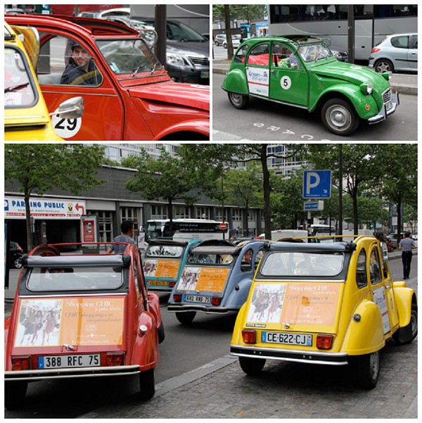 tour paris in a 2cv and see paris from a different angle