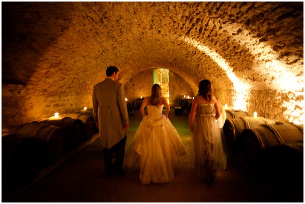 wedding France cave