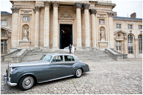 vintage wedding car paris