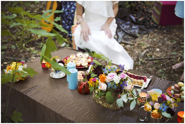 bohemian wedding table