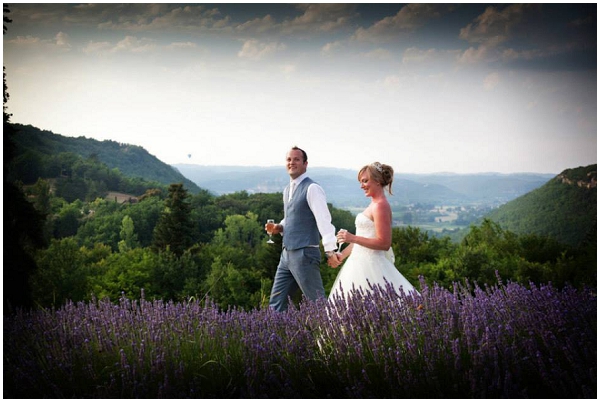 lavender fields wedding