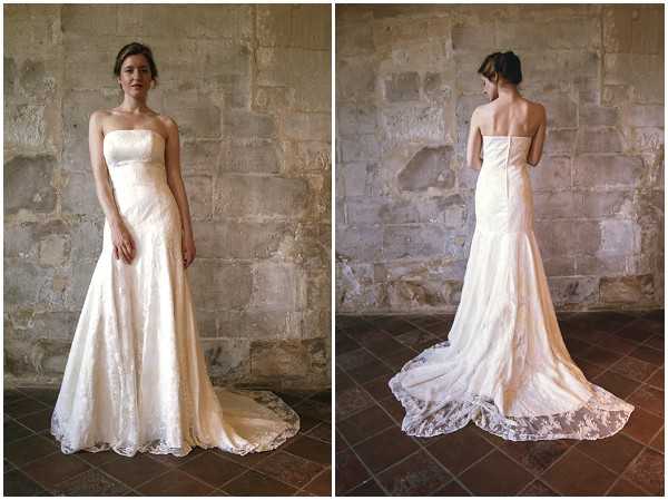 French design wedding dress