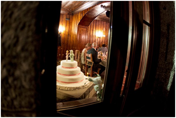 romantic rustic wedding reception