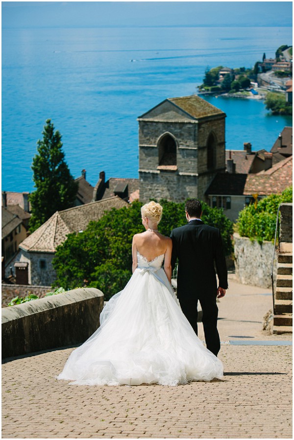 Romantic French style Lake Geneva wedding