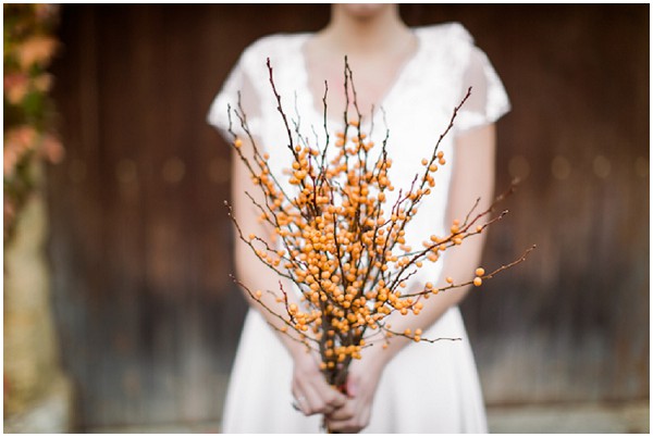 autumn bridal bouquet