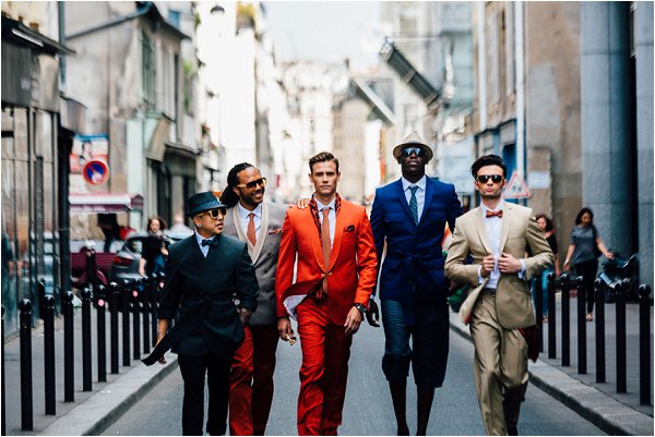 Paris grooms style