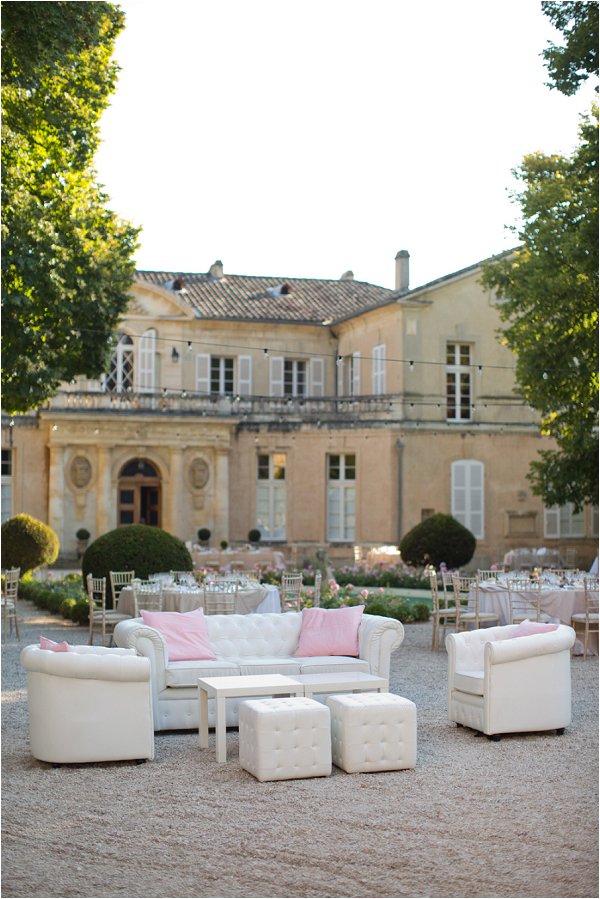 chateau wedding in Provence