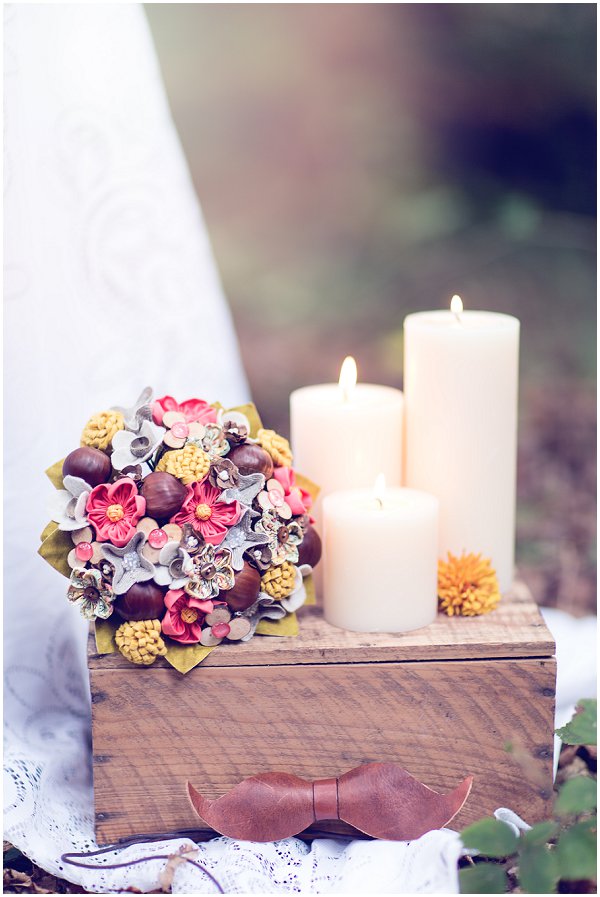 autumn bridal bouquet