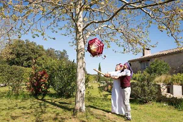 piñata wedding game