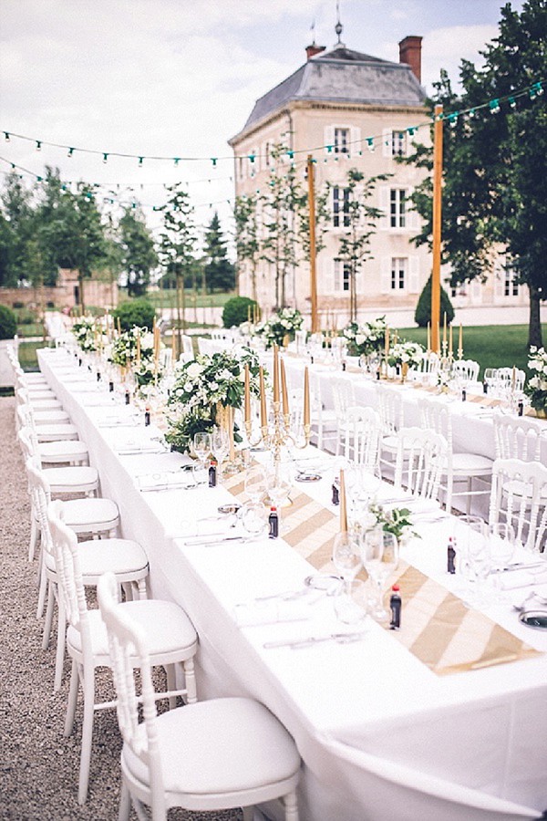 French Outdoor Wedding