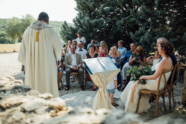 Outdoor south of France wedding