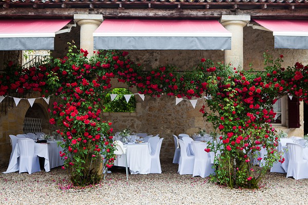 Relaxed French Wedding Reception