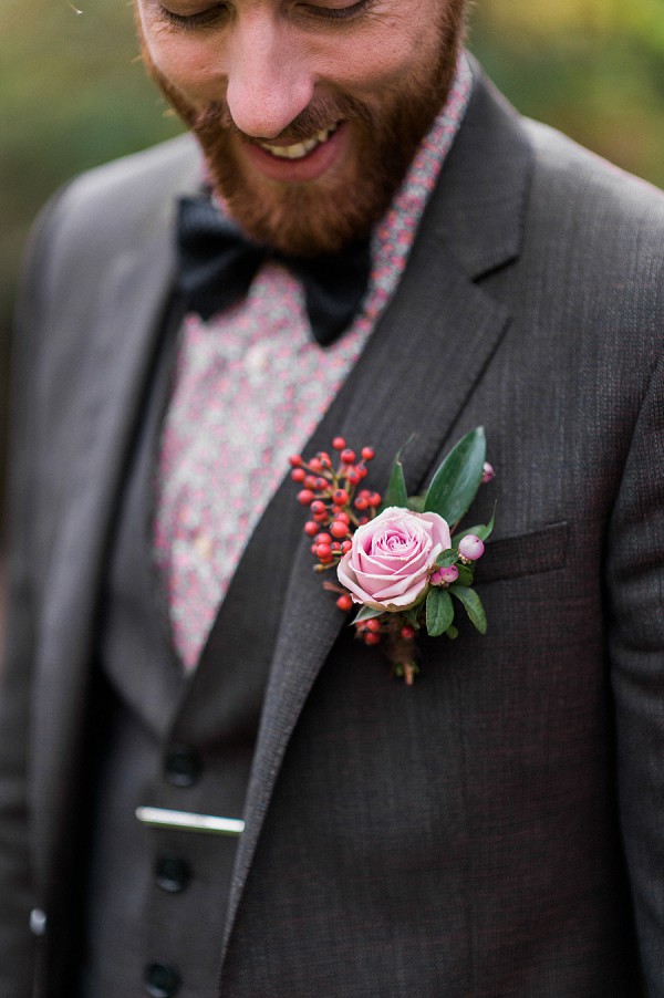 rose buttonhole