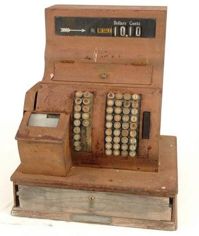 vintage cash register