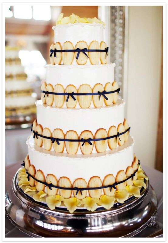 madeleine wedding cake