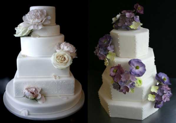 Paris wedding cakes by SugarPlum cake shop