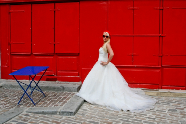 bridal shoot paris
