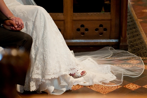 lave overlay wedding dress