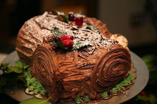 yule log picture