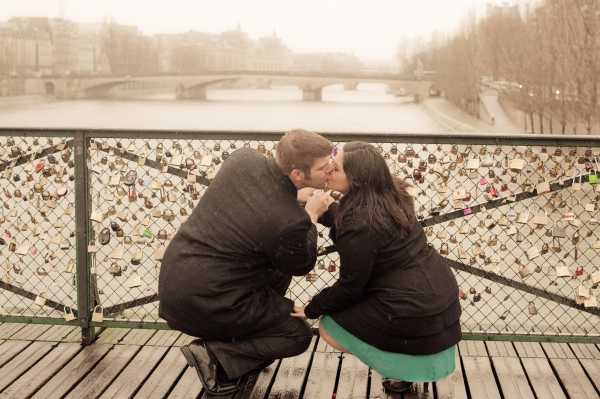 love padlocks Pont des Arts