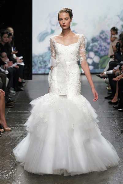 MONIQUE LHUILLIER bridal collection 2012