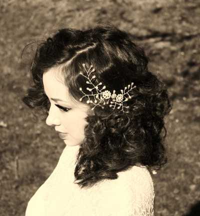 Jo Barnes Vintage Ivy headdress Jo Barnes Vintage Ivy