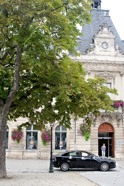french town hall wedding