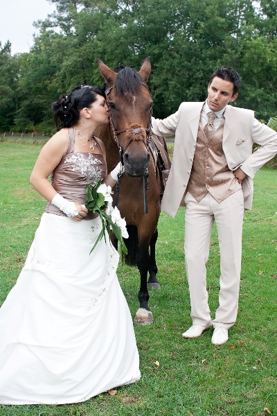 mariage horse