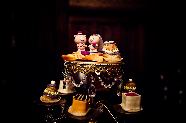teddybear wedding cake toppers