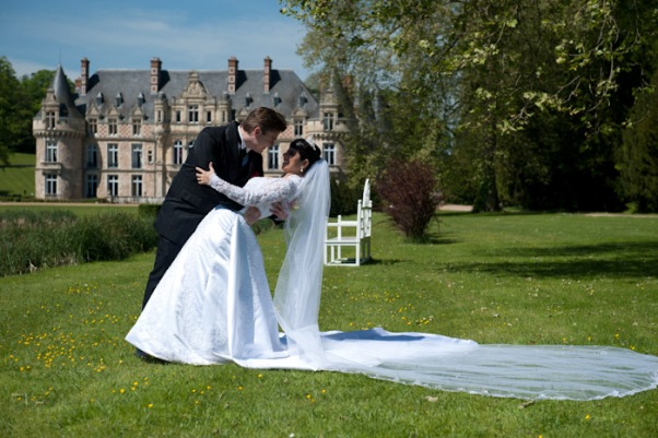 french chateau wedding