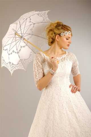 lace vintage wedding dress