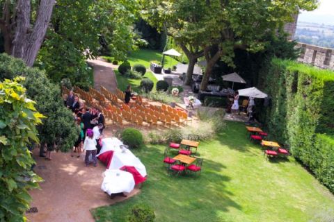 outdoor ceremony france