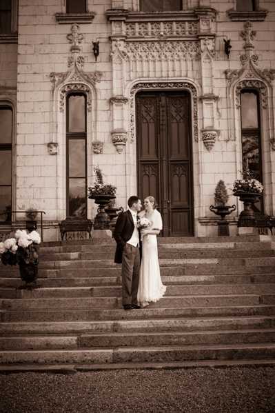 vintage chateau wedding