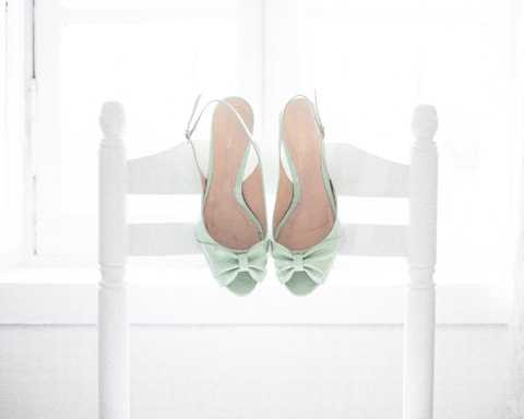 sage green shoes