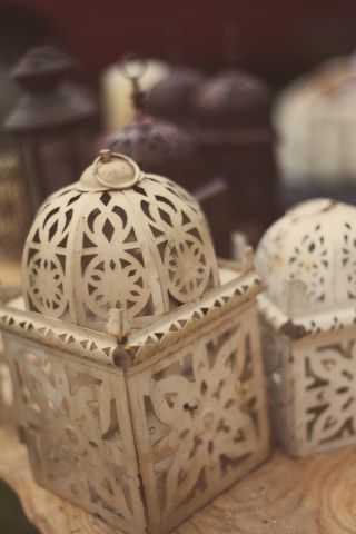 shabby chic lanterns