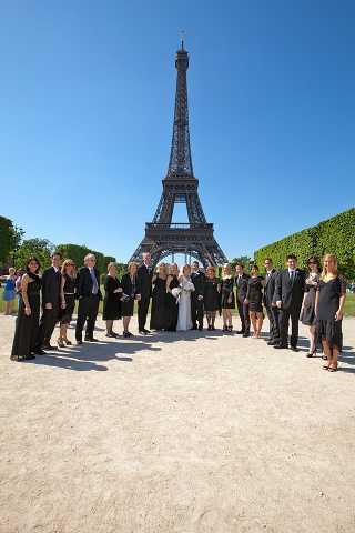 intimate wedding in paris