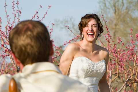 peach orchard wedding