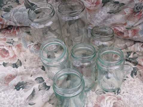 recycle jam jars