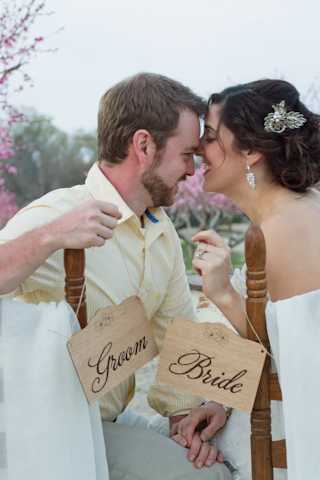 shabby chic bride groom