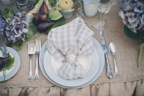 shabby chic wedding table