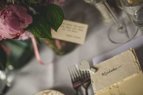 vintage wedding labels