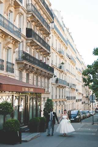 streets of paris wedding