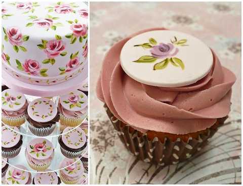 wedding cakes shabbychic