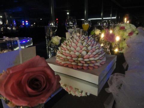 dragees centrepiece